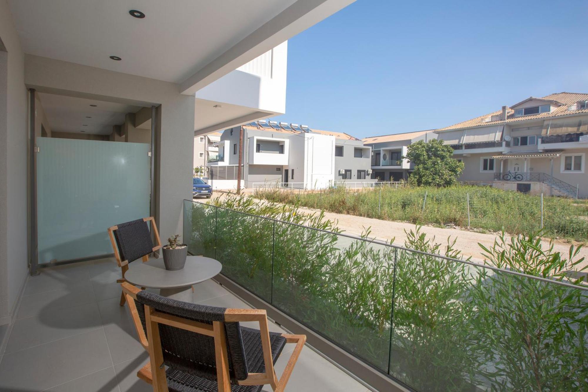 Achillion Suites Lefkada City Bagian luar foto